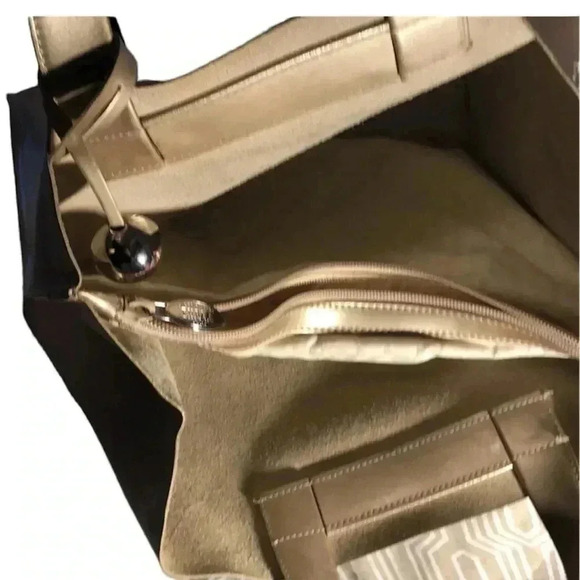 FURLA Metallic/Tan Bag - Picture 6 of 8